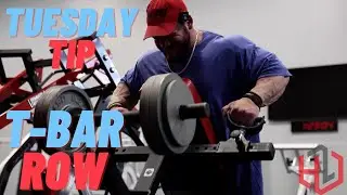 How to Perform a T-Bar Row | Tuesday Tip | Hunter Labrada