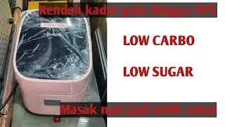 Review Magic Com Low Carbo Low Sugar 3 Liter Honey Bee Isabelle Series #magiccomlowcarbo #lowcarbo