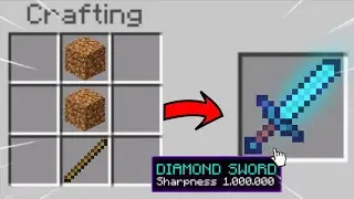 Minecraft, But Crafting is Op!😱....