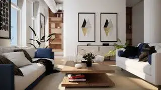 Interior Animation Architectural Walkthrough of contemporary design