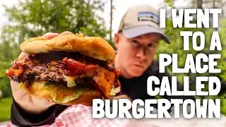 I went to a place called Burgertown in Bigfork Montana. 🍔🍟