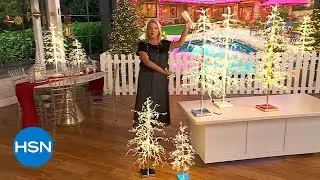 august & leo LED Acrylic 4' Crystal Tree | HSN