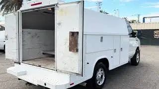 2012 Ford E350 Plumber Body with Flex Fuel Capability at Dons Auto Center in Fontana CA