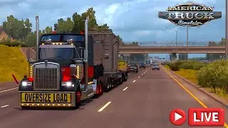 🔴 #ats (1.57) Катим на Peterbilt 389, РАЗВИВАЮ КАРЬЕРУ !!!