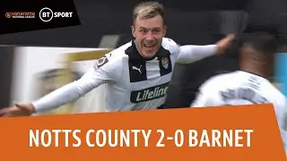 Notts County vs Barnet (2-0) | Vanarama National League Play-Off Semi-Final Highlights