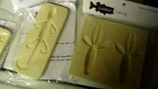 First Order From LinMar  Molds unboxing Hand Pour Soft Plastic Fishing Bait Molds