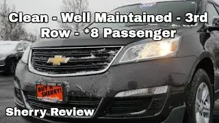 2015 Chevrolet Traverse LS | Local Trade - AWD | Review - www.sherrychrysler.com