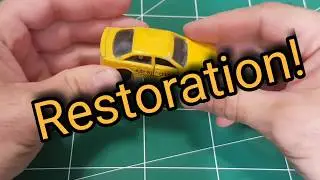 Majorette Audi 90 restoration.