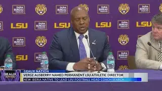 New Iberia native Verge Ausberry takes charge of LSU Athletics