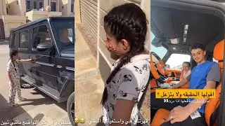 سنابات مشاري عبدالعزيز | مقلب السيارة الجي كلاس في لين 🤣🔥