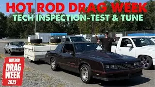 Мы прошли техосмотр! Тест и настройка Hot Rod Drag Week