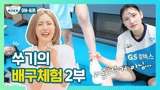 [킥스온에어] 배구체험하러 킥둥이네 청평체육관에 온 쑤기의 운명은?