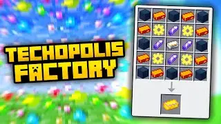 Minecraft Techopolis 2 | ELITE TECHNIUM & CRYSTAL ORE! #15 [Modded Questing Factory]
