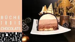 🎅 BÛCHE DE NOËL TROIS CHOCOLATS INRATABLE 🎅