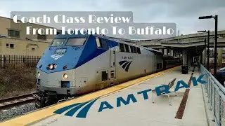 Amtrak Budd Amfleet Coach Class | Toronto To Buffalo