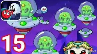 Ball Ghost Red Temple Survivor - Gameplay Walkthrough Part 15 Level 131 - 140 Monster iOS, Android