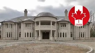 The Unfinished Abandoned Mansion of a Billionaire who went Broke ($18m)