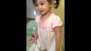 My baby Bree loves Dora