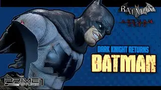 Prime 1 Studio Batman Arkham City The Dark Knight Returns Batman Bust Statue Video Review