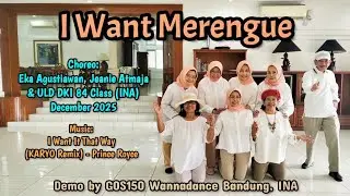 I Want Merengue || Line | Choreo: Eka Agustiawan, Jeanie Atmaja & ULD DKI 84 Class (INA) - Dec. 2025