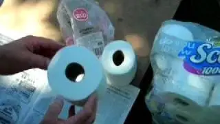 VW Toilet Paper Oil Filter Scott 1000 Frantz DSCN1180