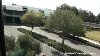 Disney Monorail from TTC to EPCOT POV - Walt Disney World