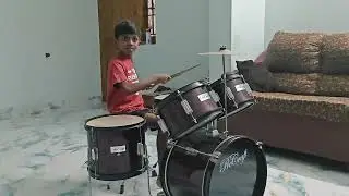 8-Year-Old Boy Plays &ldquo;Kudhugalam Kondatamae&rdquo; on Drums 🥁 | Tamil Christian Song