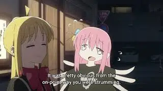 Nijika discovers that Bocchi is guitarhero...| Bocchi the Rock!
