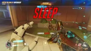 Symmetra Sleeping on the job