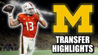 Jake Garcia Michigan Transfer Highlights | Miami & ECU