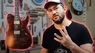 Diego Vera se llevo su cuarta guitarra de luthier Pablo Massa #massaguitars