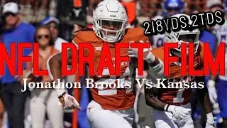 Film Room: Texas RB Jonathon Brooks Vs Kansas