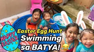Easter Egg Hunt At Swimming sa Batya! Melason Family Vlog