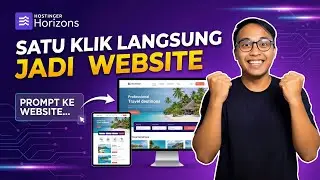 Bikin Website Profesional Cuma 5 Menit! Tutorial Hostinger AI Builder