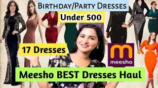 Meesho Dresses Haul/Meesho Haul/Dresses Haul/Party Dress #meeshodress #meeshohaul #meesho#haul#dress
