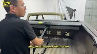 BYD Shark 6 Roller Shutter accessories #byd #autoaccessories #bydshark 