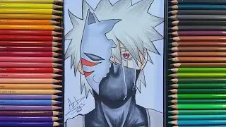 How to Draw Anbu Kakashi