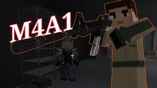 CraftZ: Gun Update M4A1 (Minecraft dayz)