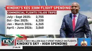 DP Kindiki spent nearly Sh 1M daily on air travel alone in 2025