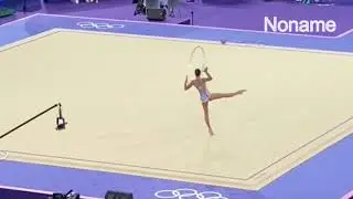 Sofia Raffaeli Paris Hoop 2024 Olympic Qualification 35.700 (1) #parisolympics #rhythmicgymnastics