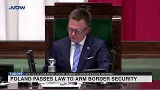 Poland Passes Law to Arm Border Security