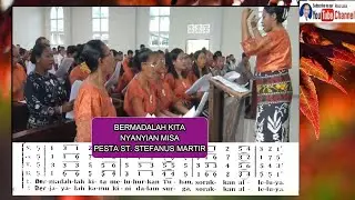 NYANYIAN MISA ST STEFANUS MARTIR
