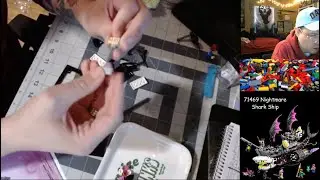 Lego Building Video - 71469 Nightmare Shark Ship 1st Part