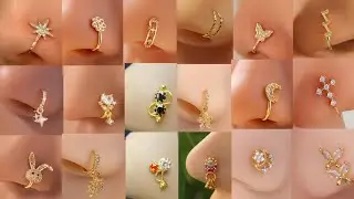 New Gold Nosepin Design 2026/ Beautiful Trending Ladies Nose Ring Design with price/ 👃 ring design&hearts;️