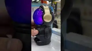 GK Gadgets Astronaut RGB 7W Speaker Type-C Charging long Battery Backup LED Lights Multicolor