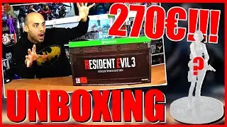 RESIDENT EVIL 3 REMAKE Unboxing du Collector &agrave; 270&euro;!