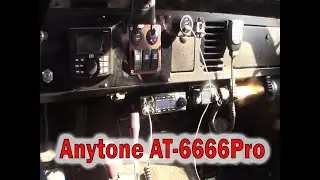 Anytone AT-6666Pro CB radio installation 1966 Early Bronco, Direct Battery, Alternator Hum whine,