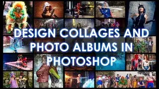 Making collage & album layouts in Photoshop
