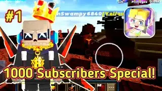 😱 1000 SUBSCRIBERS SPECIAL! INSANE EGGWARS MONTAGE + VIP GIVEAWAY | BLOCKMAN GO