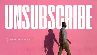 It&rsquo;s Time to Unsubscribe | Dr. Richard Martin